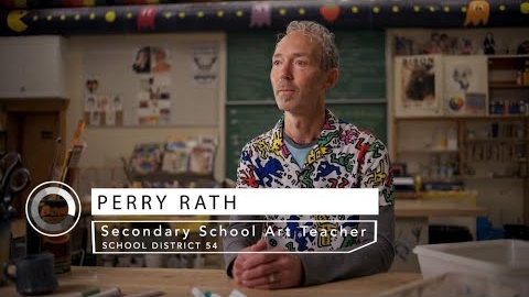 Secondary school art teacher