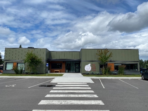 A building