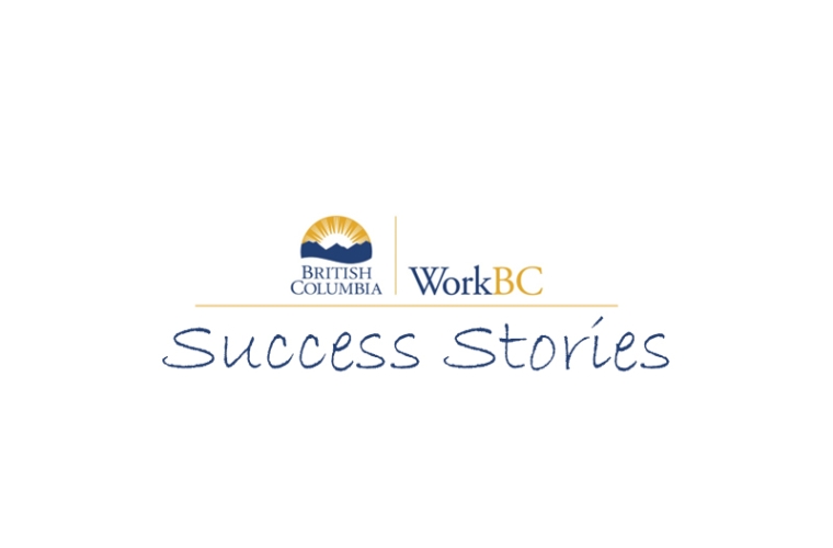 Work BC logo with success stories underneath