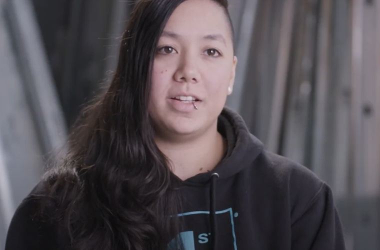 Still of Poi Yuk Garcia from her video